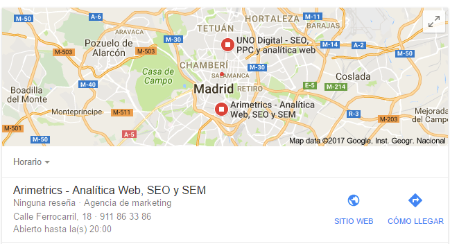 googlemyarimetrics