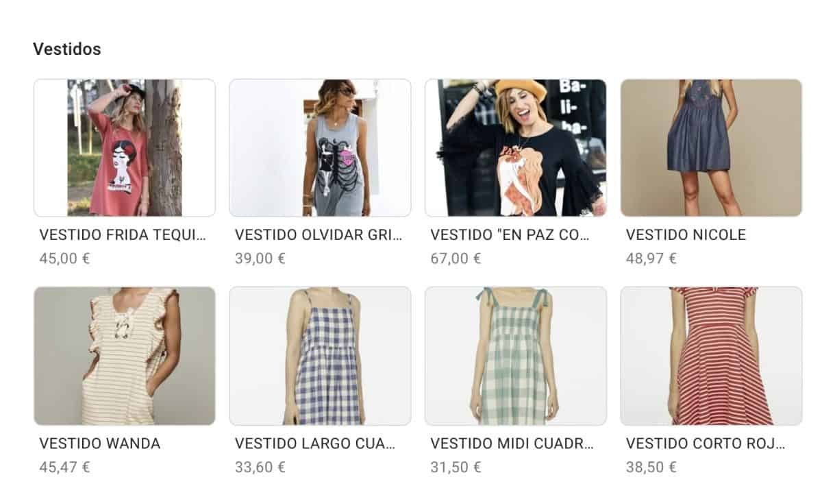 Fichas de producto GMB