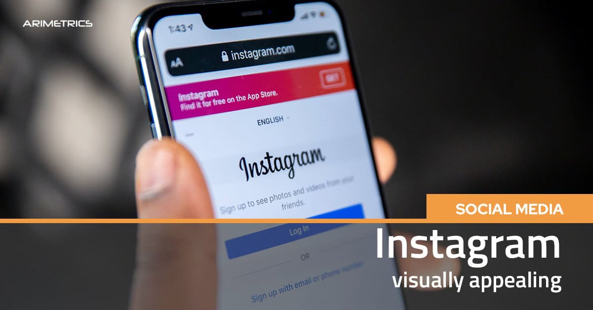 Instagram visually appealinlg