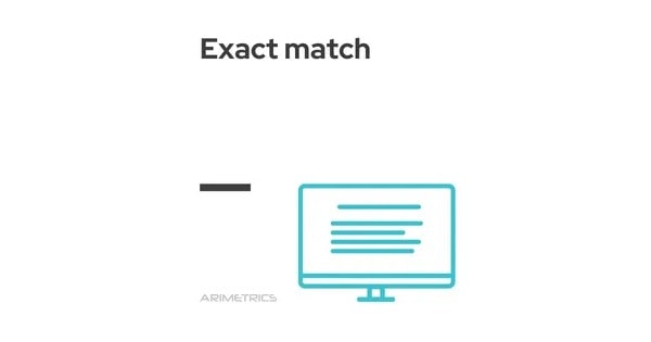 What is Exact Concordance - Definition, meaning and examples