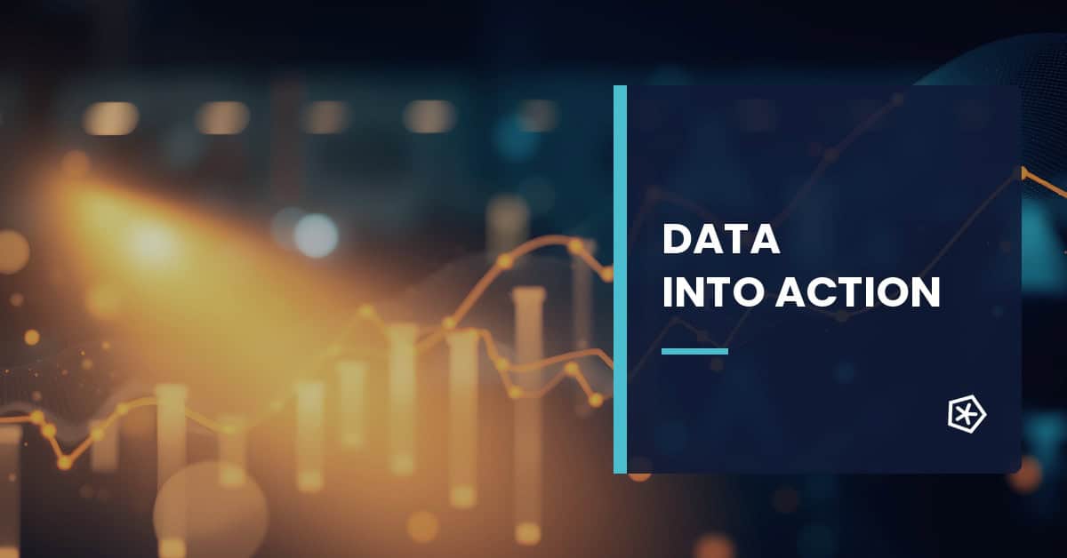 Rising performance chart for AI marketing reporting