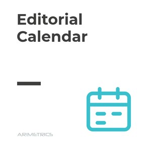 Editorial calendar