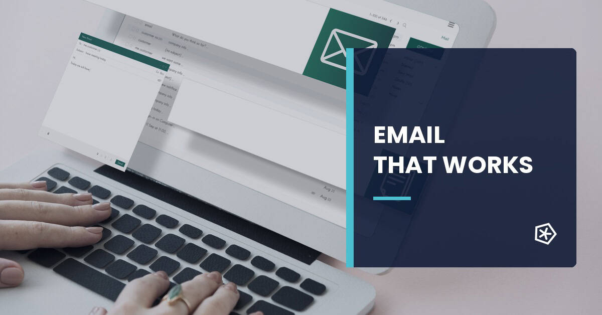 Email interface for optimizing an email marketing strategy