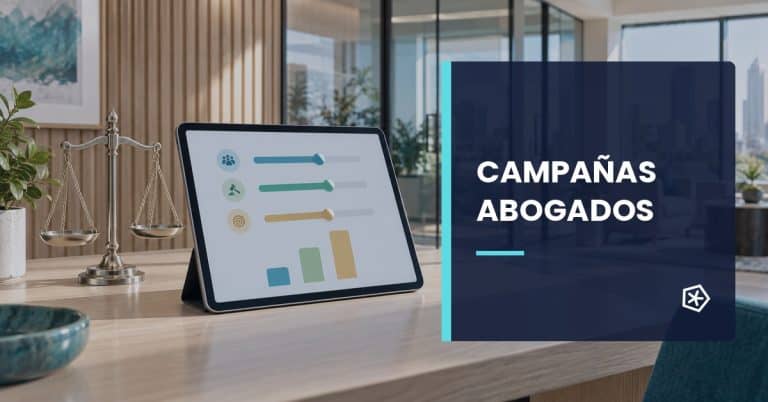 Análisis de presupuesto publicitario en una tableta junto a una balanza en un despacho jurídico