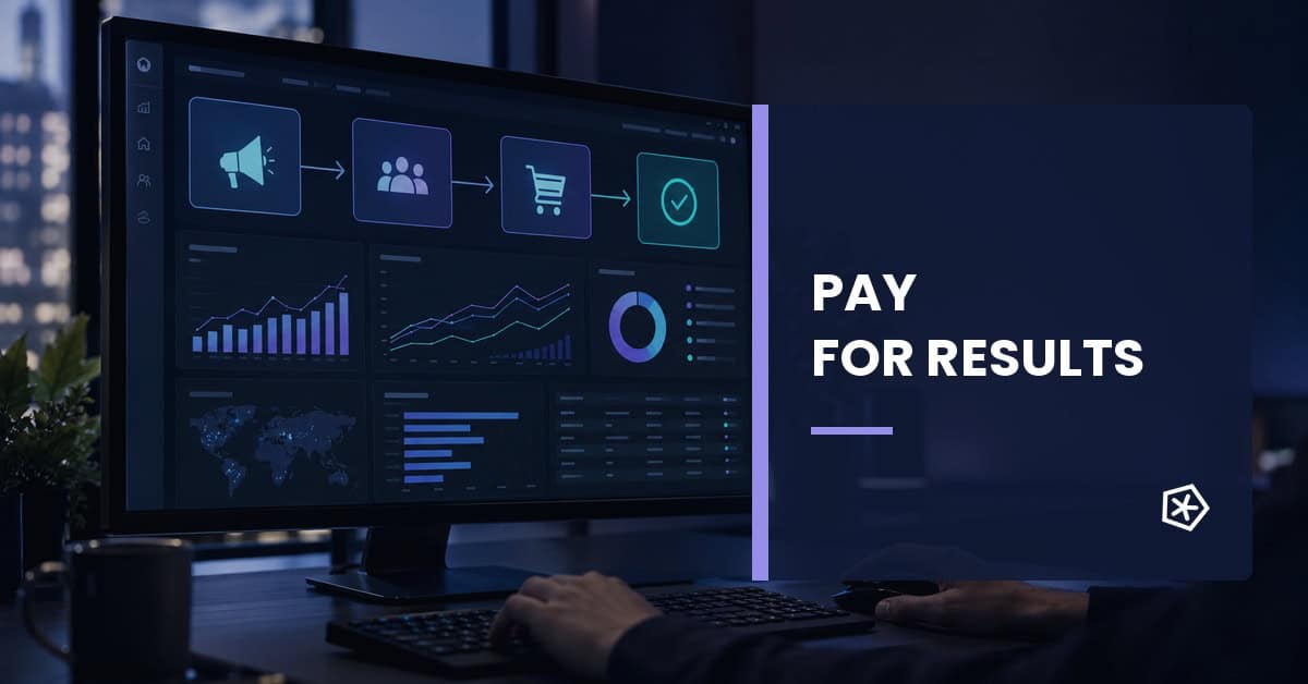 Advertising performance dashboard connecting campaigns with measurable conversions