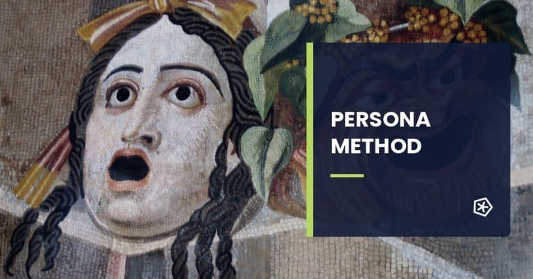 Artistic representation of profiles for the persona method and conversion analysis