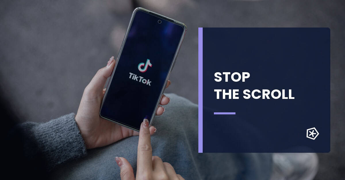 TikTok Ads advertising designed to stop the scroll and capture attention